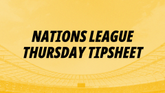 Betfair banner for Nations League betting tips on Thursday